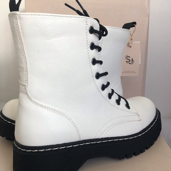Sincerely Jules Harley Combat Boots Size 8 - Picture 2 of 5